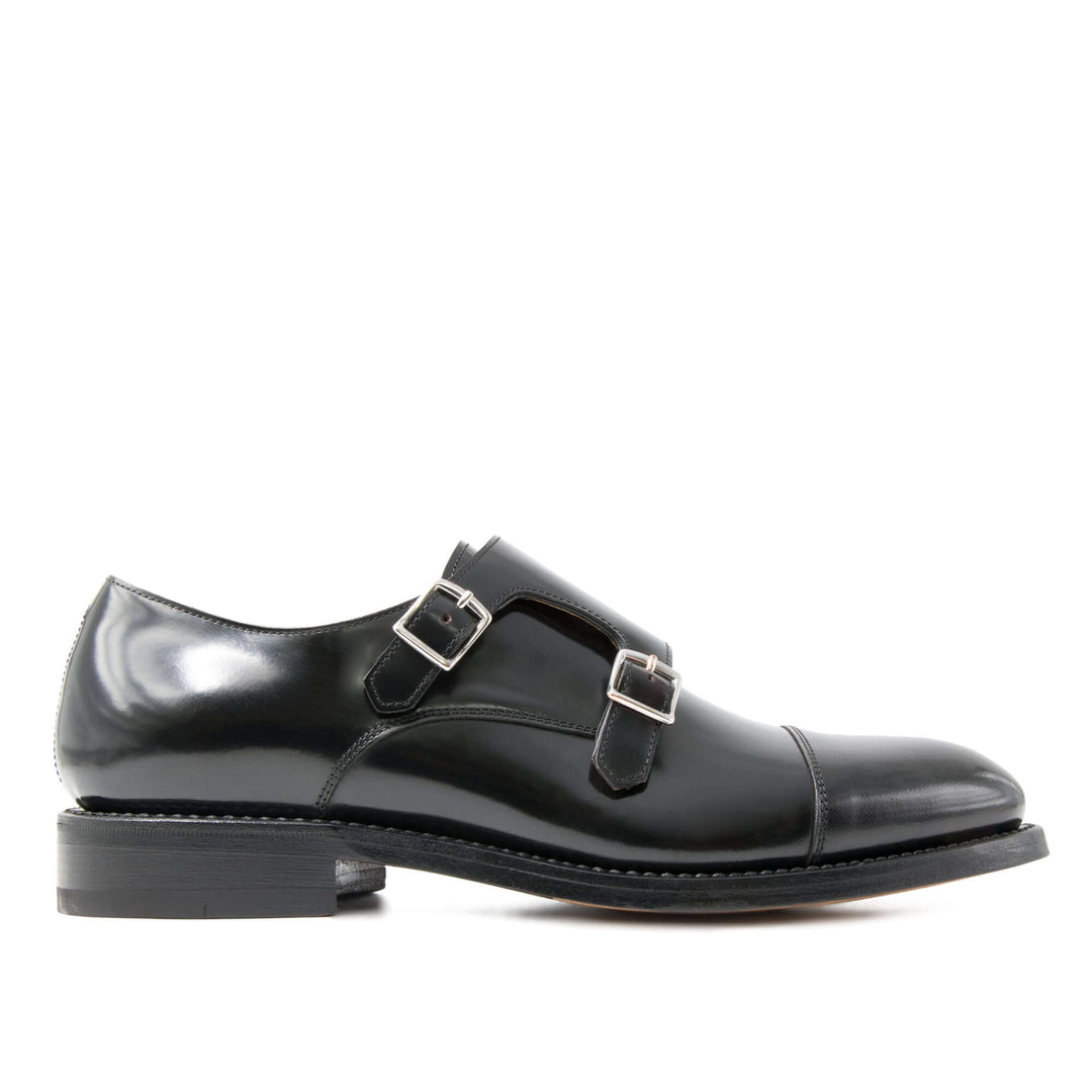 Scarpa classica da uomo con doppia fibbia Il Gergo.