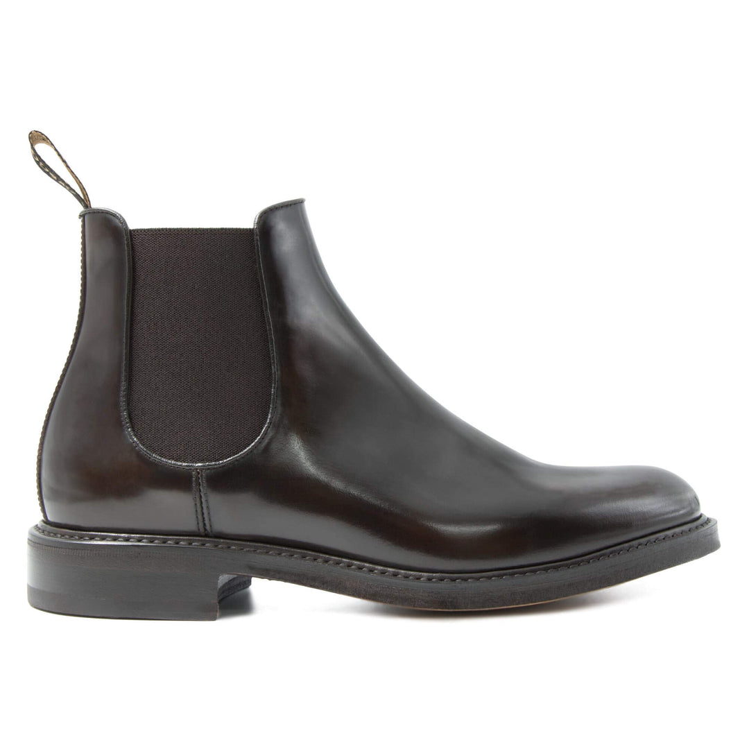 Chelsea boot da uomo in pelle marrone Il Gergo, modello Darryl.