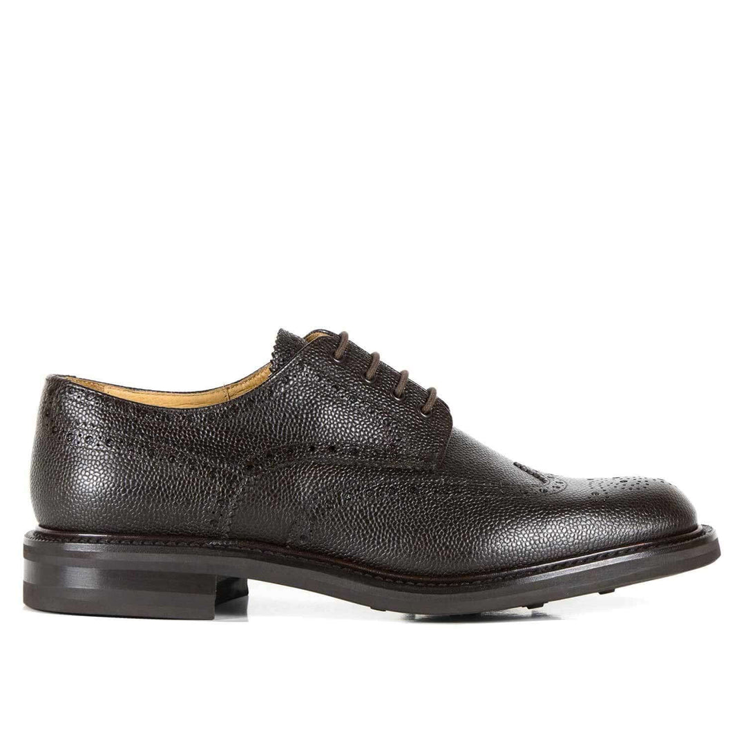 Scarpa stringata derby da uomo Il Gergo in pelle martellata, articolo Tricky.