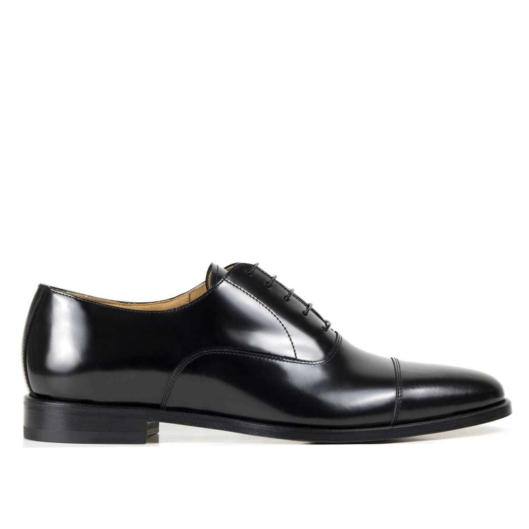 Scarpa classica elegante da uomo in pelle Il Gergo, Cattolica nera.